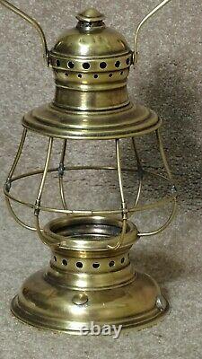 Shiny Ct Ham Brass Conductor Railroad Lantern Cage (2)