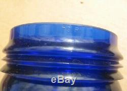 Short 3-1/4 Inches Blue Rr Railroad Lantern Globe