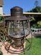 Southern Pacific 1892 A&w Railroad Lantern Matching Cast 6 Ext. Base Globe Nice