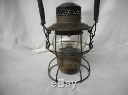 Southern Pacific Railroad S. P. Co Adams and Westlake Lantern with Clear Globe