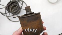 Spry 1909 Adams & Westlake Tall Globe Railroad Lantern Super Rare Ry Marking