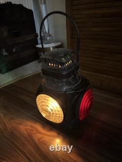 Stunning Adlake Train Railway Light Lamp Lantern