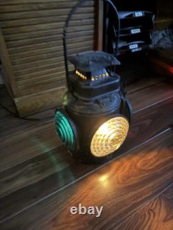 Stunning Adlake Train Railway Light Lamp Lantern