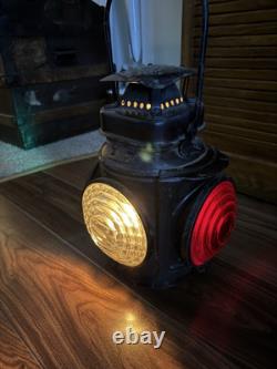 Stunning Adlake Train Railway Light Lamp Lantern