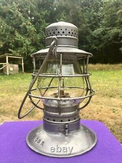 T&OC Ry Toledo & Ohio Central Railway Lantern Star Headlight Co. CC Ext Globe