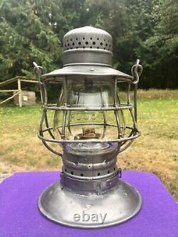 T&OC Ry Toledo & Ohio Central Railway Lantern Star Headlight Co. CC Ext Globe