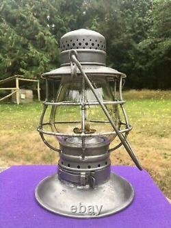 T&OC Ry Toledo & Ohio Central Railway Lantern Star Headlight Co. CC Ext Globe