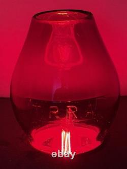 Terminal Railroad Association Of St Louis Handlan Lantern Red Cast TRRA Globe