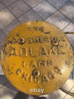 The ADLAKE Non-Sweating Lamp Chicago Railroad Train Switch Lantern