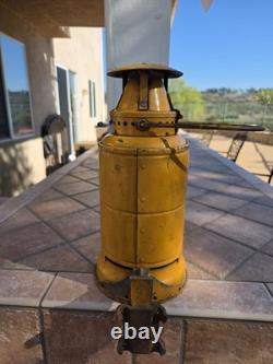 The ADLAKE Non-Sweating Lamp Chicago Railroad Train Switch Lantern