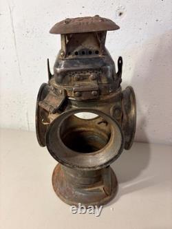The ADLAKE Non-Sweating Lamp Chicago Railroad Train Switch Lantern