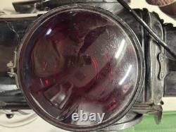 The ADLAKE Non-Sweating Lamp Chicago Railroad Train Switch Lantern withlight, VGC