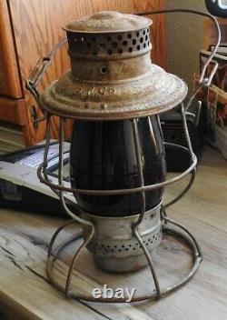 The Adams & Westlake Co. Adlake Reliable S. P. Co Antique/Vintage Railroad Lantern