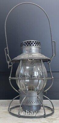 The Adams & Westlake Co Clear Glass Railroad Lantern (cp3007214)