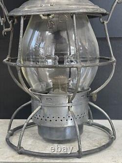 The Adams & Westlake Co Clear Glass Railroad Lantern (cp3007214)