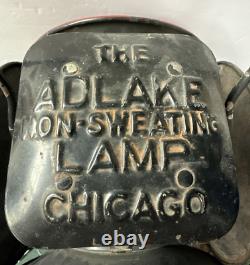 The Adlake Chicago Non-Sweating Lamp 4-Way Signal Switch Vintage Railroad