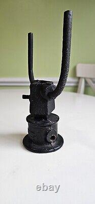 The Ironton RR Railroad Switch Signal Stand Lamp Fork Mount Adapter Base Lantern