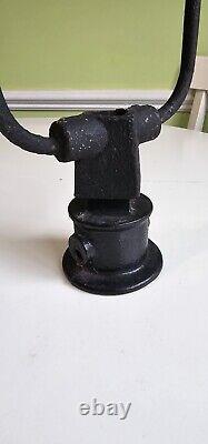 The Ironton RR Railroad Switch Signal Stand Lamp Fork Mount Adapter Base Lantern