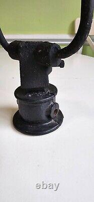 The Ironton RR Railroad Switch Signal Stand Lamp Fork Mount Adapter Base Lantern