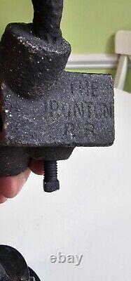 The Ironton RR Railroad Switch Signal Stand Lamp Fork Mount Adapter Base Lantern