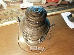 Toledo & Ohio Central Railroad Lantern Bell Bottom A&w Company T&ocrr 1895