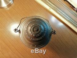 Toledo & Ohio Central Railroad Lantern Bell Bottom A&w Company T&ocrr 1895