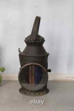 Triveni Art & Crafts Vintage Light Collectible Electric Indian Railway Antique L
