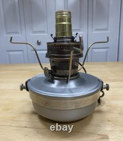 Two Aladdin Railroad Caboose Electric Oil Lamp Model 21 C Wall Mount Bracket 21C