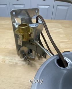 Two Aladdin Railroad Caboose Electric Oil Lamp Model 21 C Wall Mount Bracket 21C