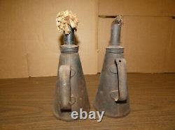 Two Vintage S. A. L. Railroad Co. (Seaboard Airline Railroad) Lamp Lighter/Torch