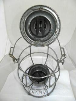 UNION PACIFIC RAILROAD LANTERN Clear Cast Overland Route Lantern Globe