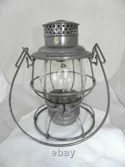 UNION PACIFIC RAILROAD LANTERN Clear Cast Overland Route Lantern Globe