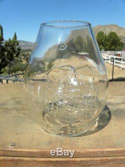 UNION PACIFIC RAILROAD LANTERN Clear Cast Overland Route Lantern Globe