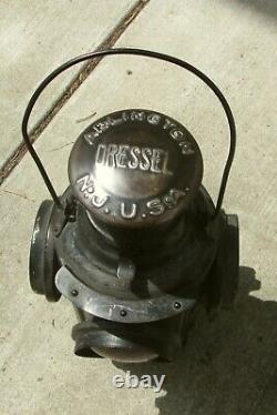 UNION PACIFIC RAILROAD SIGNAL LAMP by DRESSEL with Pot & Burner, Very Nice