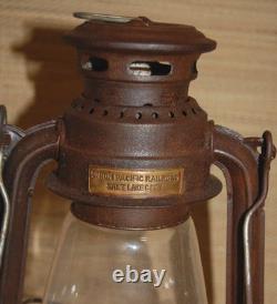 Union Pacific Railroad Lantern Salt Lake City Old American West Kerosene UNUSED