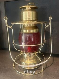 Union Pacific W. T. Kirkman Railroad Lantern Train Roseville Red Globe New