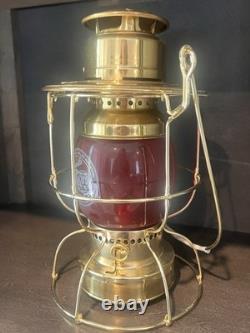 Union Pacific W. T. Kirkman Railroad Lantern Train Roseville Red Globe New