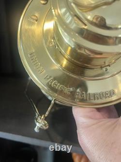 Union Pacific W. T. Kirkman Railroad Lantern Train Roseville Red Globe New