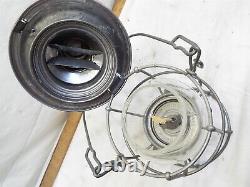 Unused Adlake Kero Clear Globe RR Railroad Lantern Train Lamp Light