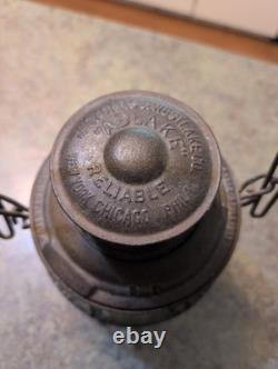 VERY RARE Antique Adlake Railroad Lantern O & W P Railway Oregon Water & Power