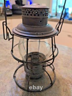 VERY RARE Antique Adlake Railroad Lantern O & W P Railway Oregon Water & Power