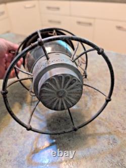 VERY RARE Antique Adlake Railroad Lantern O & W P Railway Oregon Water & Power