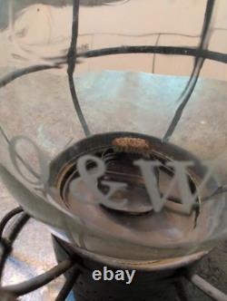 VERY RARE Antique Adlake Railroad Lantern O & W P Railway Oregon Water & Power