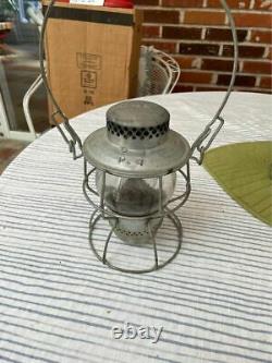 VERY RARE Vintage Mexican Railroad Oil Lantern Perfect Condition