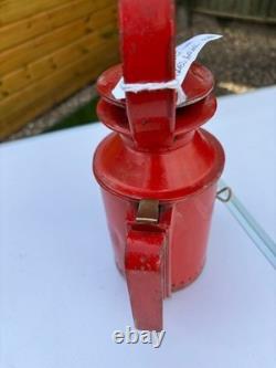 VINTAGE 3 Aspect LONDON TRANSPORT RAILWAY LAMP with BRASS BURNER