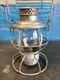 VINTAGE ADLAKE PENNSYLVANIA LINES RAILROAD LANTERN WithEMBOSSED PENN. LINES GLOBE