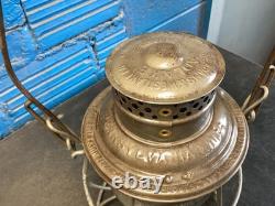 VINTAGE ADLAKE PENNSYLVANIA LINES RAILROAD LANTERN WithEMBOSSED PENN. LINES GLOBE