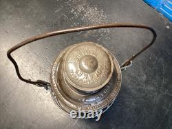 VINTAGE ADLAKE PENNSYLVANIA LINES RAILROAD LANTERN WithEMBOSSED PENN. LINES GLOBE