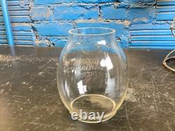 VINTAGE ADLAKE THE ADAMS PENNSYLVANIA LINES RAILROAD LANTERN WithETCHED GLOBE