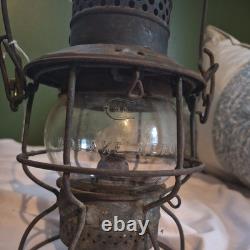 VINTAGE ADLAKE railroad LATERN! Rare and beautiful